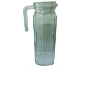 Γυάλινη κανάτα 1 λίτρου  με καπάκι [00203113] - 2 τεμ.