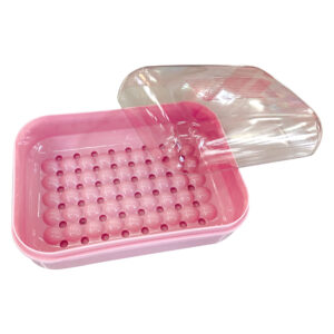 Πλαστική σαπουνοθήκη 9x9x5 εκ. [00402545] - 6 τεμ.