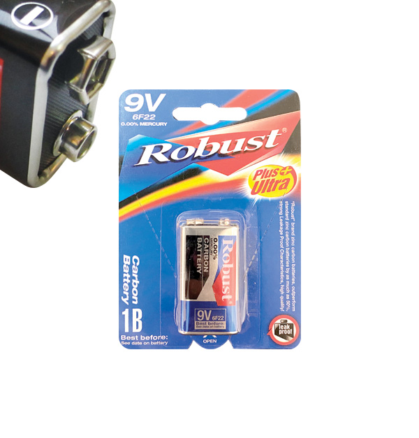 Μπαταρία 9V-6F22 [00600013] - 6 τεμ.