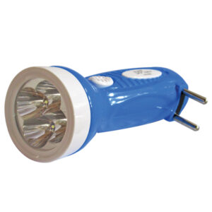 Πλαστικός επαναφορτιζόμενος φακός led 350mAh με 4 led [00600044] - 6 τεμ.