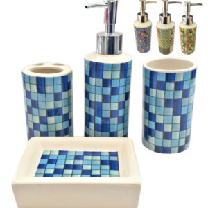 Κεραμικό σετ μπάνιου 4 τεμαχίων [00401073] - 2 τεμ.