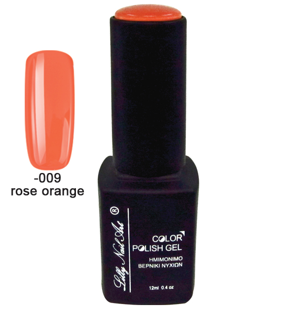 Ημιμόνιμο τριφασικό μανό 12ml - Rose orange [40504008-009] - 1 τεμ.