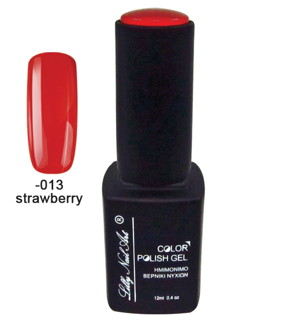 Ημιμόνιμο τριφασικό μανό 12ml - Strawberry [40504008-013] - 1 τεμ.
