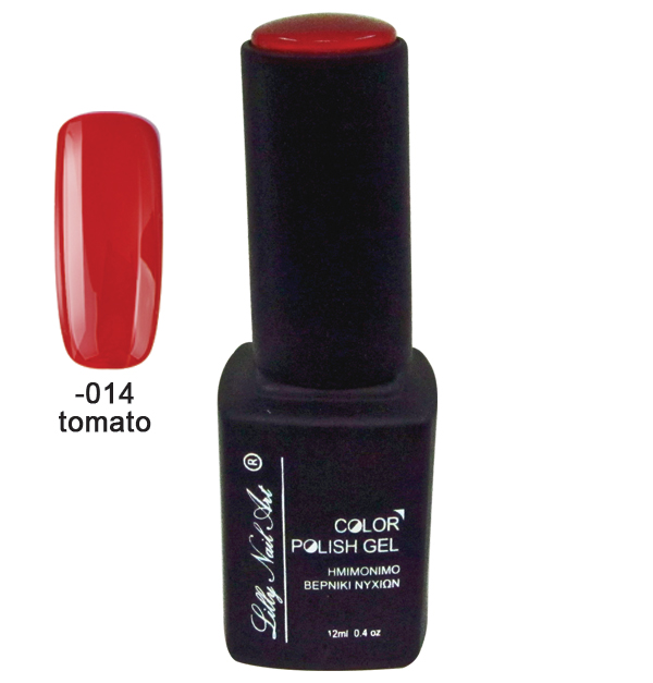 Ημιμόνιμο τριφασικό μανό 12ml - Tomato [40504008-014] - 1 τεμ.