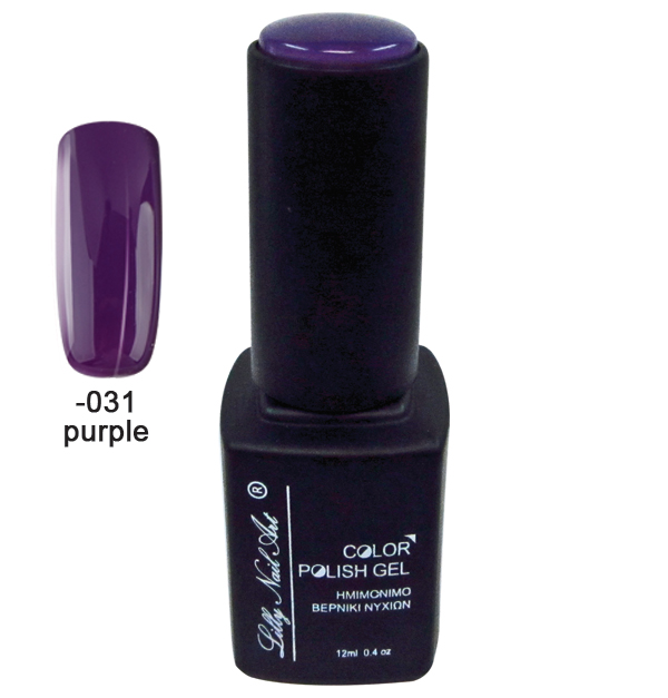 Ημιμόνιμο τριφασικό μανό 12ml - Purple [40504008-031] - 1 τεμ.