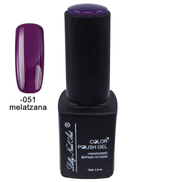 Ημιμόνιμο τριφασικό μανό 12ml - Melatzana [40504008-051] - 1 τεμ.