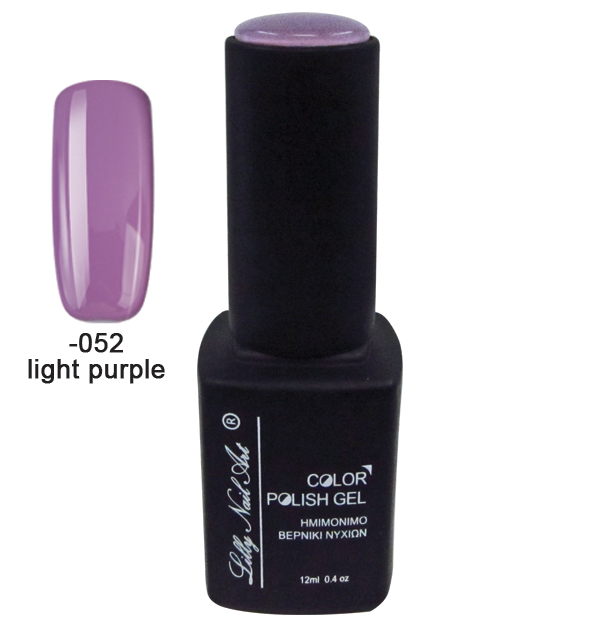 Ημιμόνιμο τριφασικό μανό 12ml - Light purple [40504008-052] - 1 τεμ.