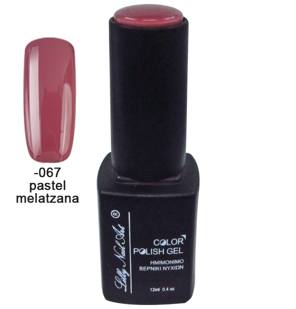 Ημιμόνιμο τριφασικό μανό 12ml - Pastel melatzana [40504008-067] - 1 τεμ.
