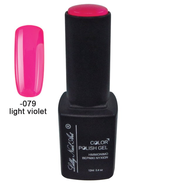 Ημιμόνιμο τριφασικό μανό 12ml - Light violet [40504008-079] - 1 τεμ.