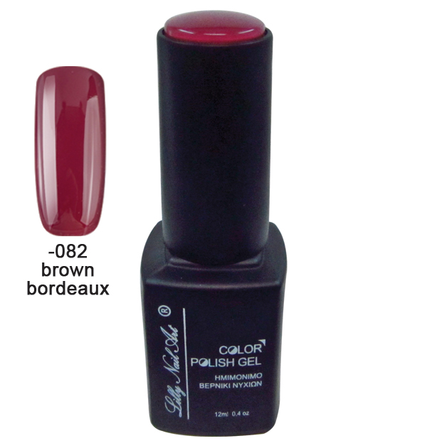 Ημιμόνιμο τριφασικό μανό 12ml - Brown bordeaux [40504008-082] - 1 τεμ.