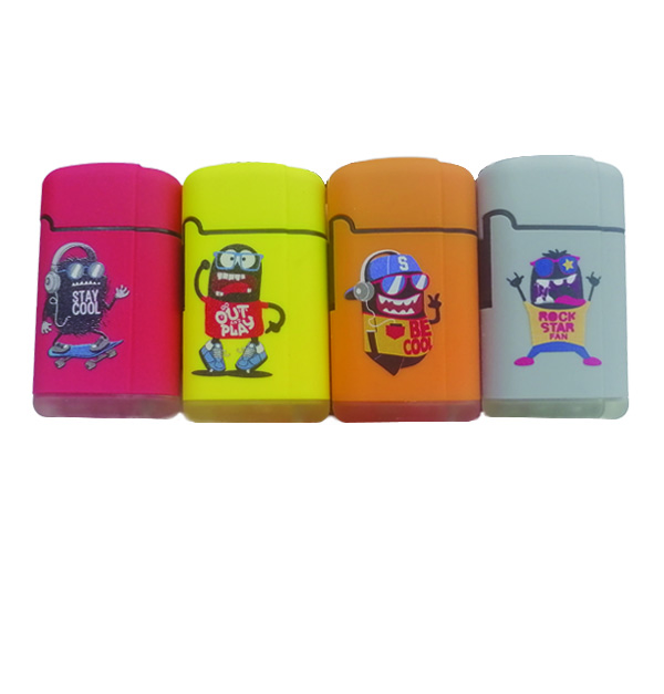 Αναπτήρας "robots" turbo αντιανεμικός [10706066] - 2 τεμ.
