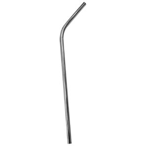 Καλαμάκι stainless ασημί με κλίση 21cm Homie 3774 - 6 τεμ.