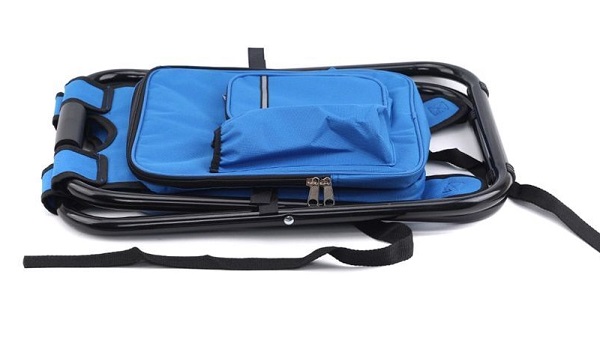 Πτυσσόμενο σκαμπό και σακίδιο camping - 1344 - 170105 - Dark Blue - Image 4