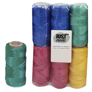 Σπάγγος κορδονέτο νάυλον μεγάλο 100g ~120m JustNote 3934 - 6 τεμ.