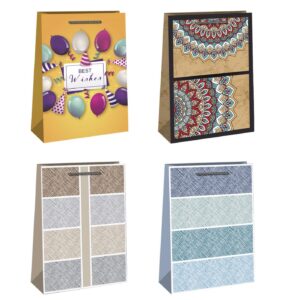 Τσάντα δώρου χάρτινη κλασσική (45cm) 45x33x10cm JustNote 39248 - 12 τεμ.