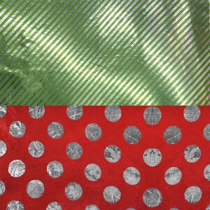 Κόλλες περιτυλίγματος μεταλιζέ 70x50cm JustNote 3952 - 50 τεμ.