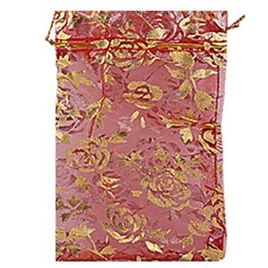 Πουγκί δώρου υφασμάτινο με σχέδια 12x9cm JustNote 3977 - 50 τεμ.