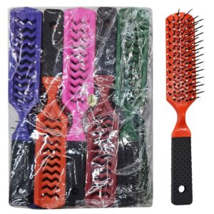 Βούρτσα πλαστική ορθογώνια 21,5x3,3cm 4teen4ty 431117 - 12 τεμ.