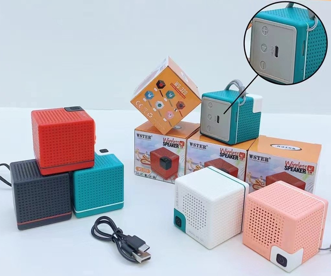 Ασύρματο ηχείο Bluetooth mini - WS-320 - 293294 - Green - Image 3