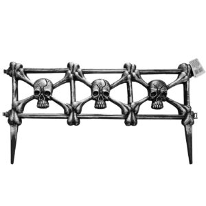 Φράχτης με νεκροκεφαλές 57x29cm Carnavalista 232496 - 1 τεμ.