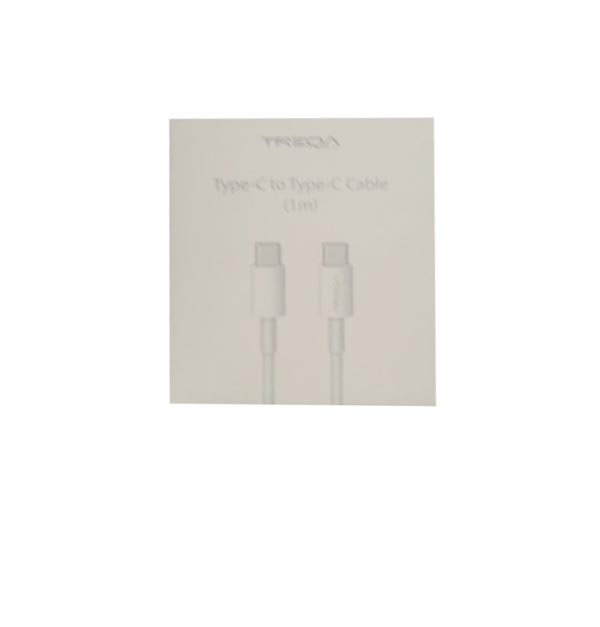 Treqa Καλώδιο ταχείας φόρτισης CA-1015 type-c σε type-c 1m [30502155] - 6 τεμ.