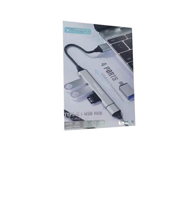 Usb hub type-c με 4 θύρες Treqa USB-3 [30502193] - 2 τεμ.