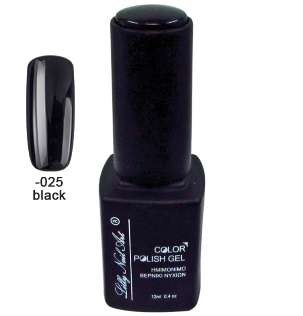 Ημιμόνιμο τριφασικό μανό 12ml - Black [40504008-025] - 1 τεμ.