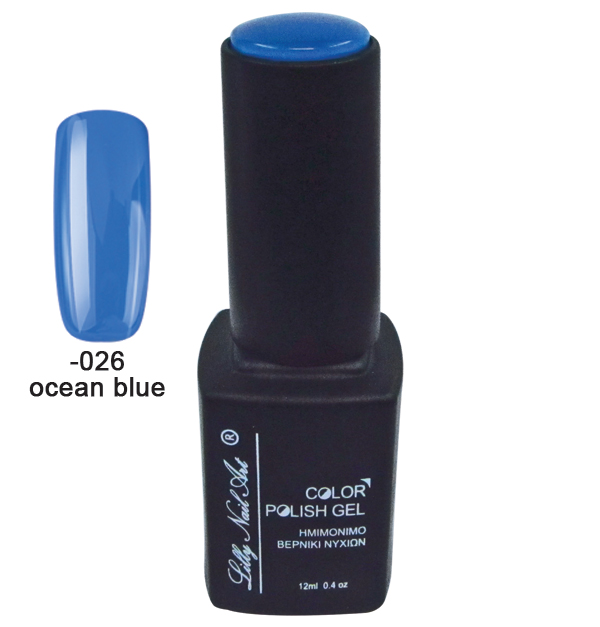Ημιμόνιμο τριφασικό μανό 12ml - Ocean blue [40504008-026] - 1 τεμ.