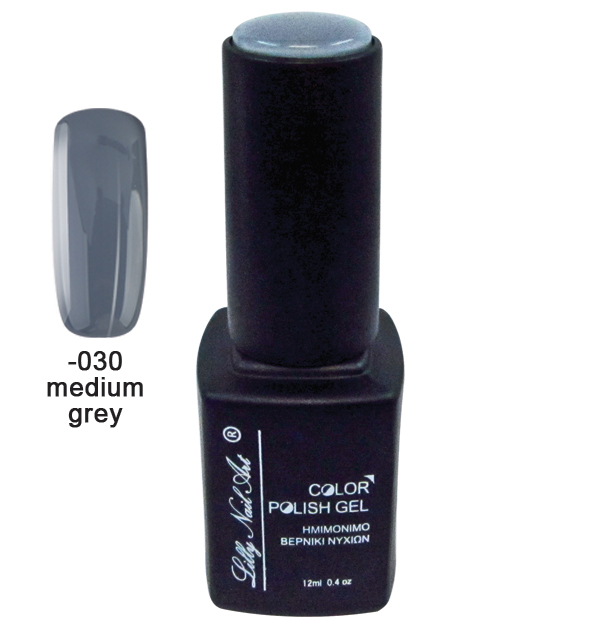 Ημιμόνιμο τριφασικό μανό 12ml - Medium grey [40504008-030] - 1 τεμ.
