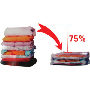 Αποθηκευτική σακούλα ρούχων κενού αέρος-vacuum με συρρίκνωση 50x60cm [00402181] - 6 τεμ.