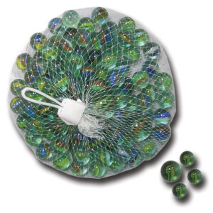 Βόλοι γυάλινοι 100τεμ. σε δίχτυ [10170006] - 6 τεμ.