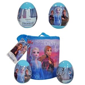 Αυγα σετ=4τεμ frozen γεμάτα με δωράκια Αυγό 8x6cm, σύνολο: 15x13cm Disney 3743-1437 - 1 τεμ.
