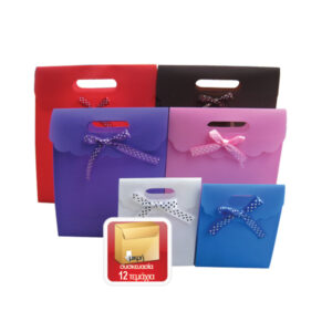 Πλαστική τσάντα - σακούλα δώρου φάκελος 31x25cm [11401087] - 12 τεμ.