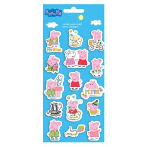 Αυτοκόλλητα peppa pig 22x10cm Peppa 000482764 - 12 τεμ.