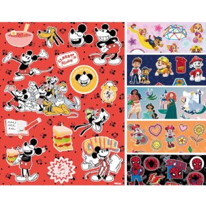 Αυτοκόλλητα disney 2 φύλλα 26x20cm Disney - 48 τεμ.