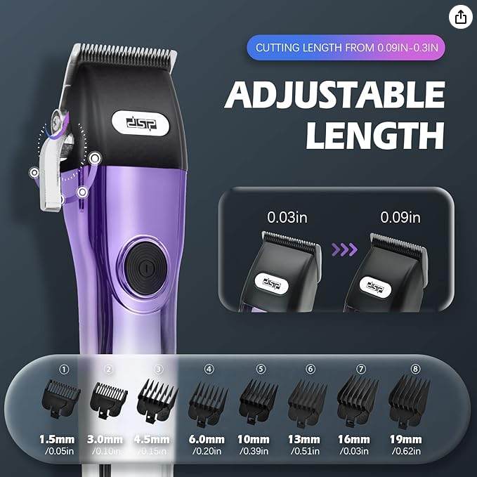 Κουρευτική μηχανή - 90493 - DSP - 613088 - Purple - Image 2