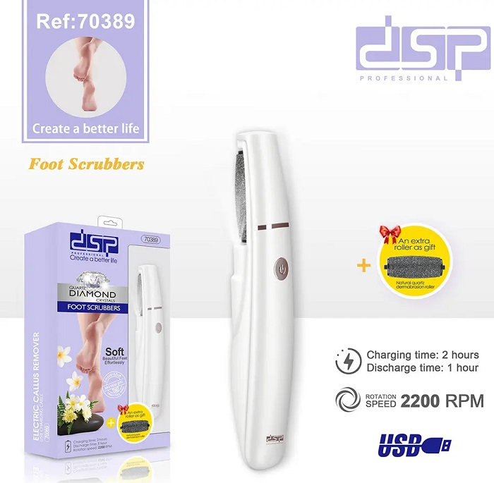 Ηλεκτρική λίμα περιποίησης ποδιών - 70389 - DSP - 615228 - Image 4