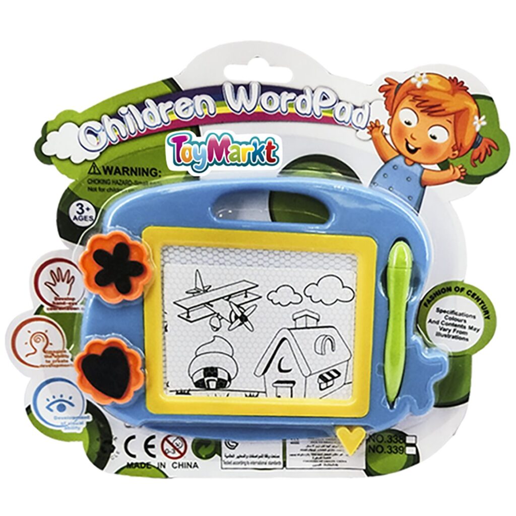 Φωσφοροπίνακας μικρός σε καρτέλα 25x21cm ToyMarkt 891513 - 1 τεμ.