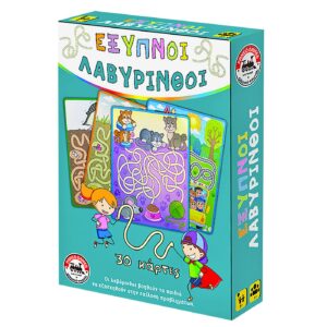 Έξυπνοι λαβύρινθοι 12x17x3cm AK - 1 τεμ.