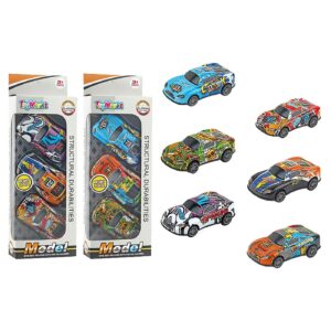 3 αγωνιστικά μεταλλικά pull back σε κουτί 11x31x5cm ToyMarkt 902324 - 1 τεμ.