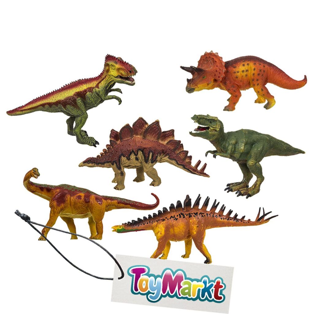 Δεινόσαυροι 6 σχέδια 16cm μεχρι 18cm ToyMarkt 911138 - 1 τεμ.