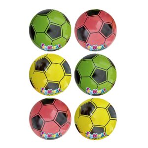Αερόμπαλα ποδοσφαίρου 80gr 22cm ToyMarkt 911245 - 6 τεμ.