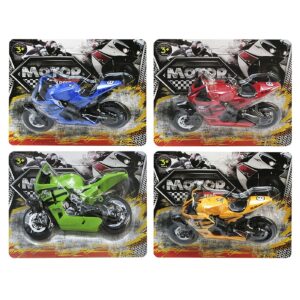 Καρτέλα 1 τεμ μοτοσυκλέτα free wheels 14x12cm ToyMarkt 912770 - 1 τεμ.