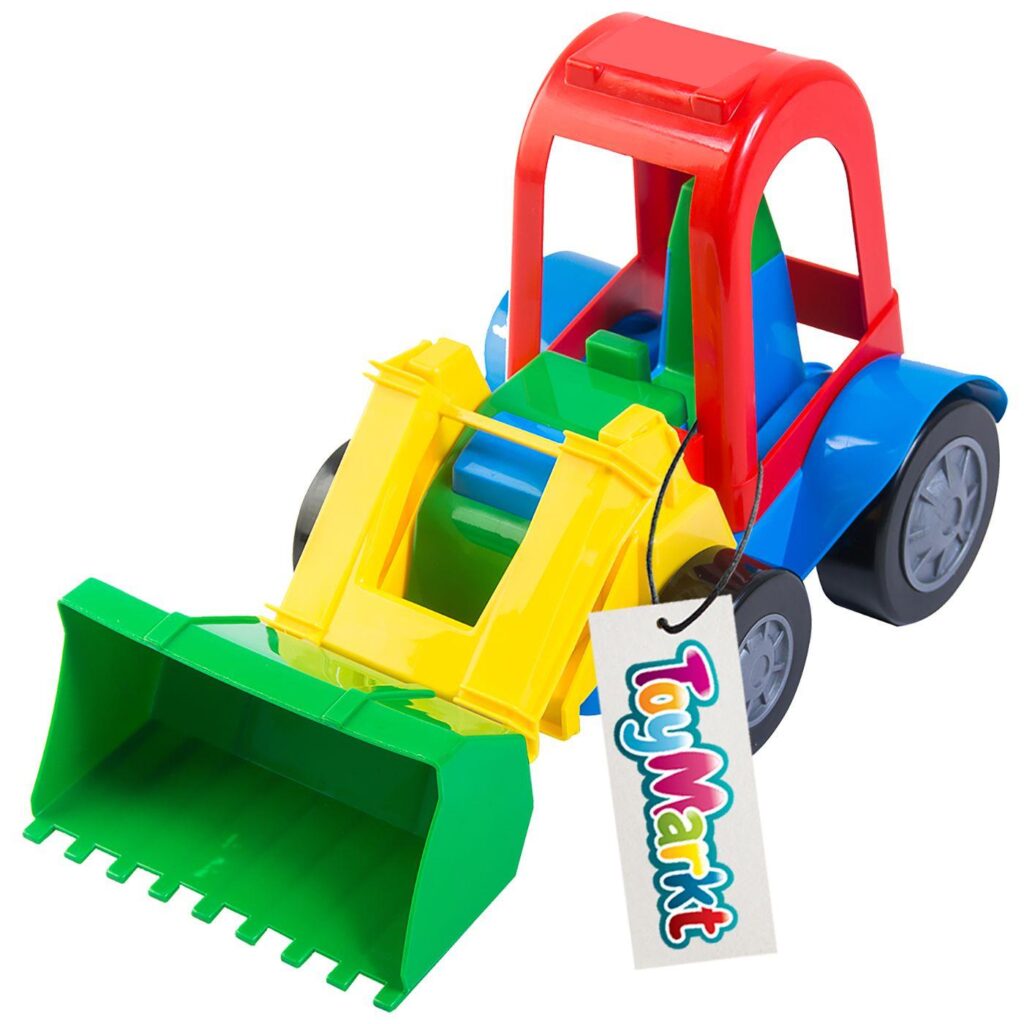 Μπουλντόζα πλαστική free wheels 22x15x12cm ToyMarkt 913264 - 1 τεμ.