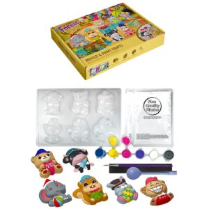 Γύψινα καλούπια χρωματισμού forest party 27x18x5cm ToyMarkt 913292 - 1 τεμ.