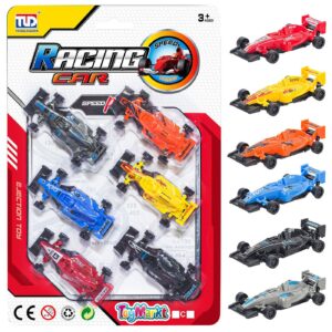 Καρτέλα 6 φόρμουλες free wheels 17x25x2cm ToyMarkt 913296 - 1 τεμ.