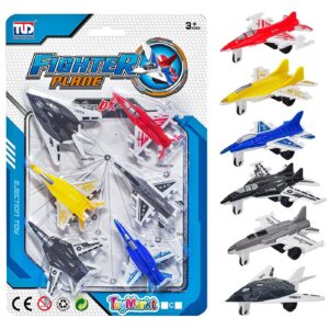 Καρτέλα 6 αεροπλάνα free wheels 17x25x2cm ToyMarkt 913298 - 1 τεμ.