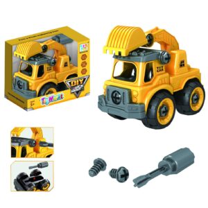 Εκσκαφέας free wheels & κατσαβίδι 15x14x10cm ToyMarkt 913363 - 1 τεμ.