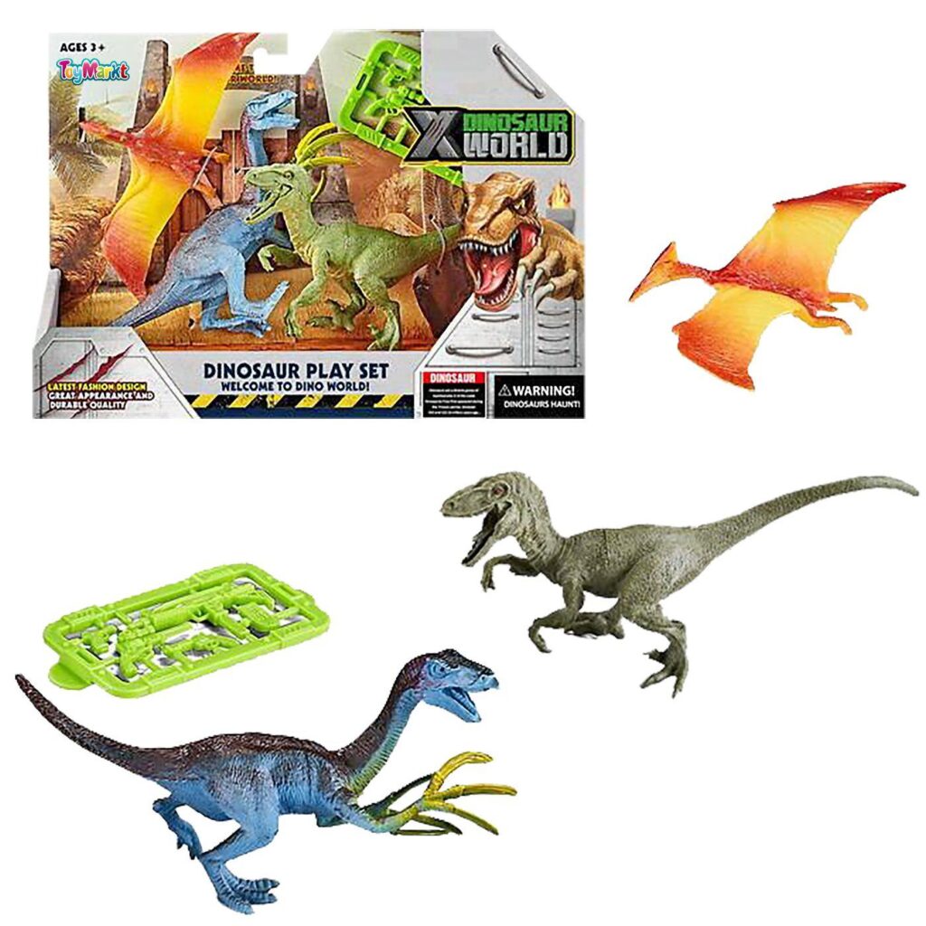 Δεινόσαυροι κουτί dinosaur world 24x17x6cm ToyMarkt 913387 - 1 τεμ.