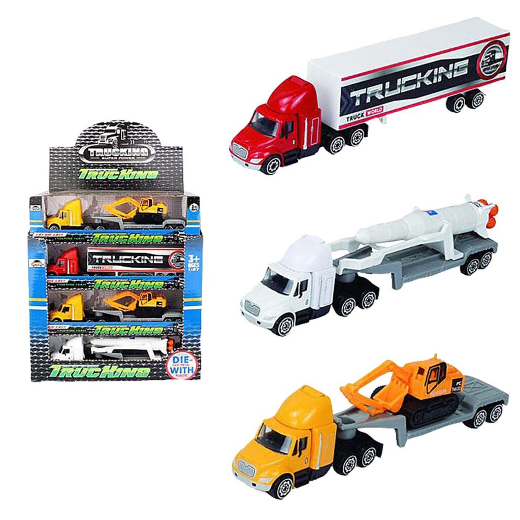 Νταλίκα 1:87 free wheel truck king 22x6x3cm ToyMarkt 913444 - 1 τεμ.